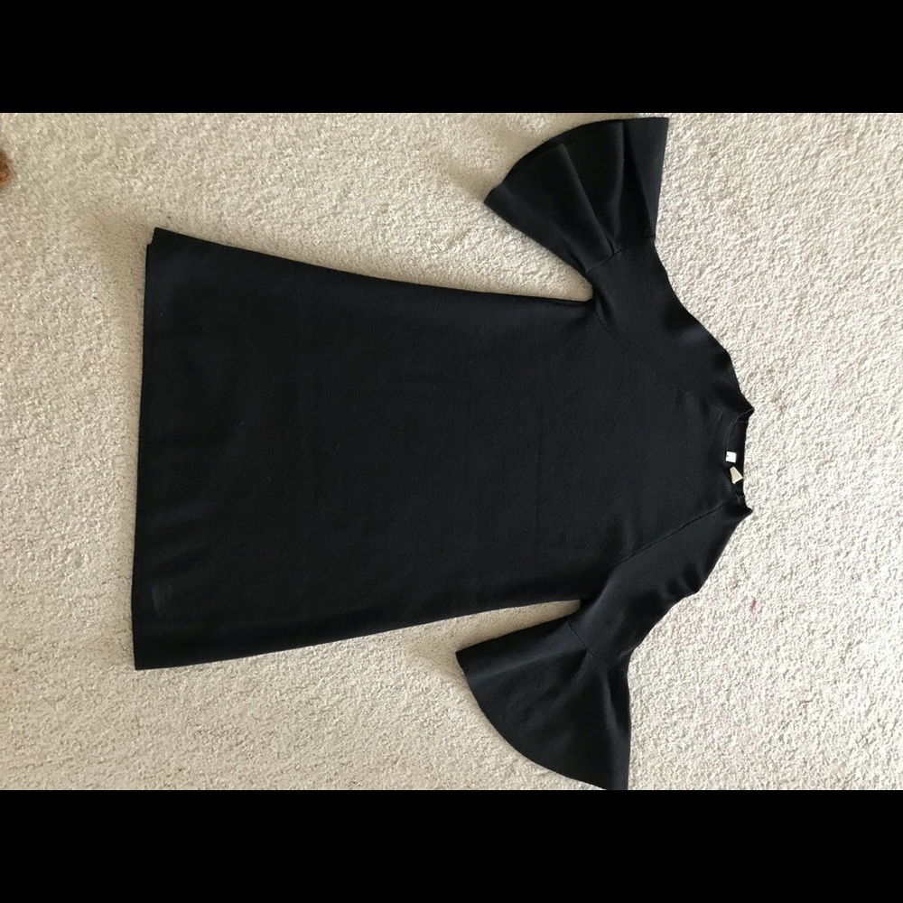 Ruffle Sleeve Sweater Tunic by Moth